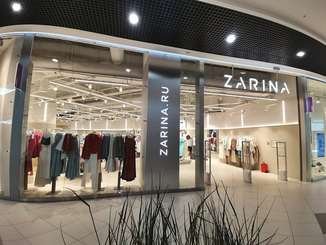 ZARINA, сеть магазинов одежды - освещение рис.13